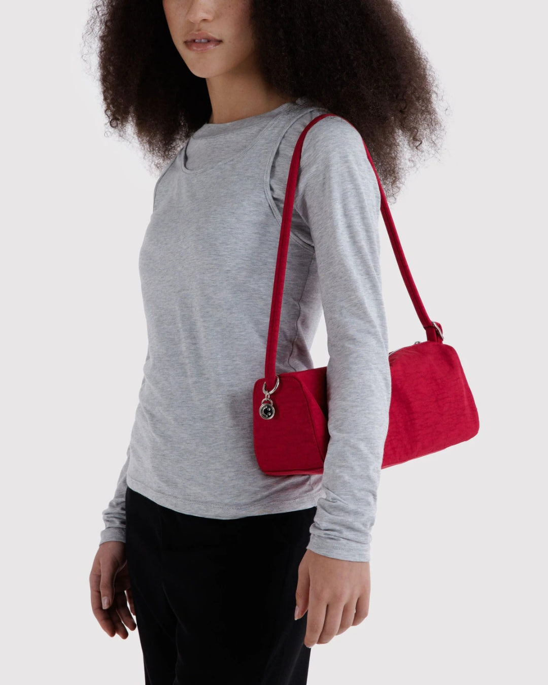 Cherry Nylon Loaf Bag | BAGGU | Nylon Loaf Bag