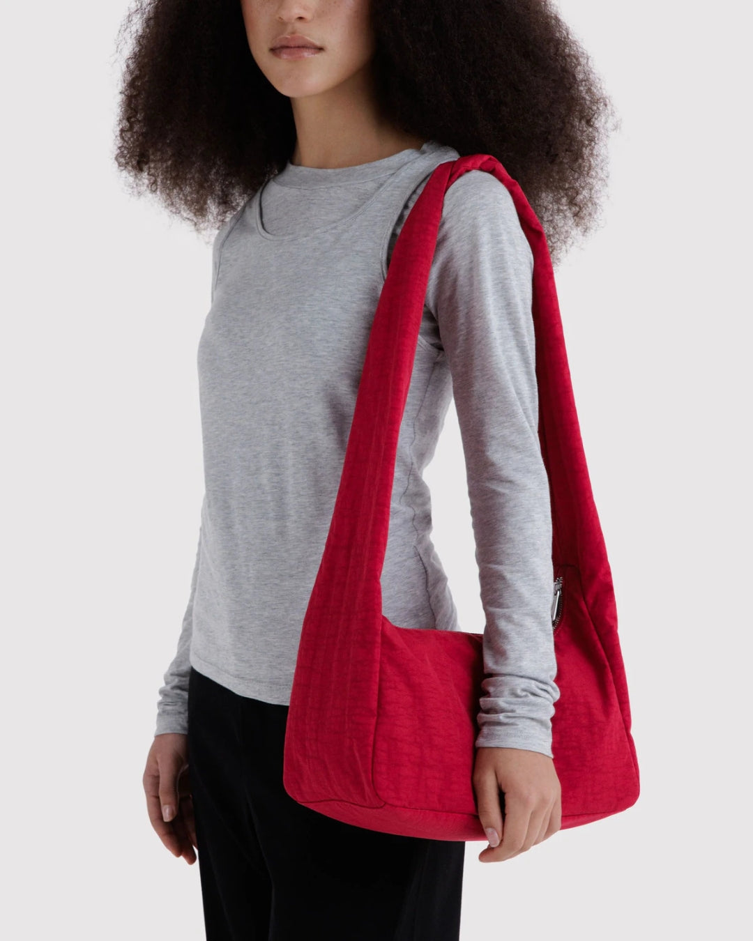Cherry Nylon Meringue Bag | BAGGU | Nylon Meringue Bag