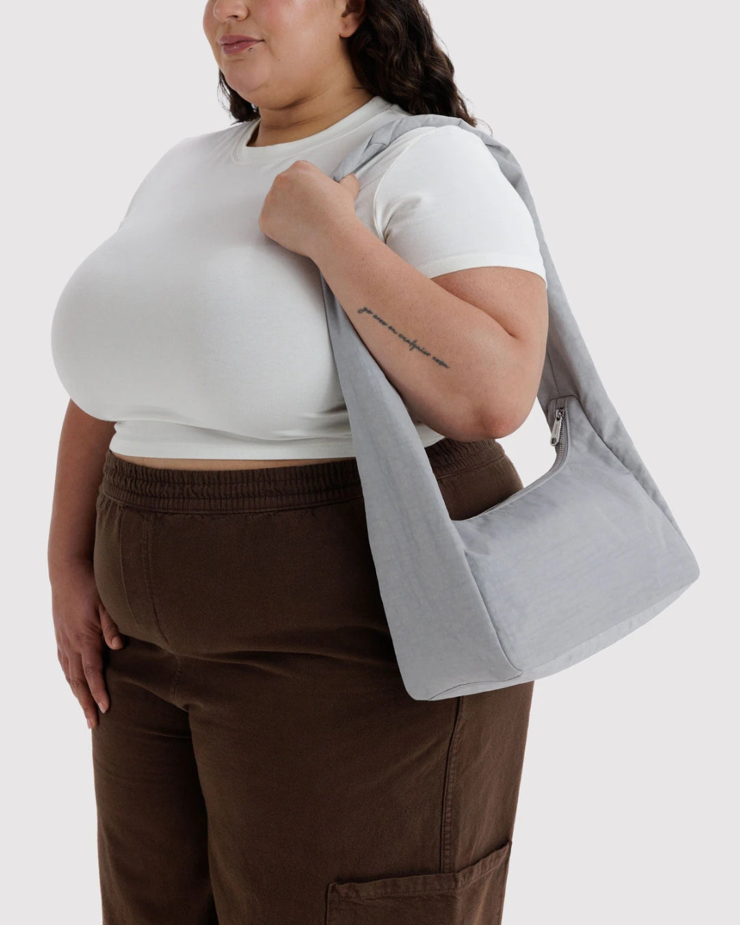 Fog Nylon Meringue Bag | BAGGU | Nylon Meringue Bag