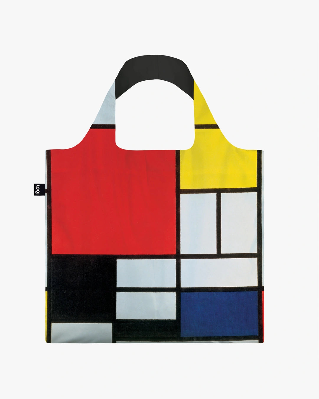 Composition by Mondrian Recycled Bag | LOQI | Shopping Tote Bag