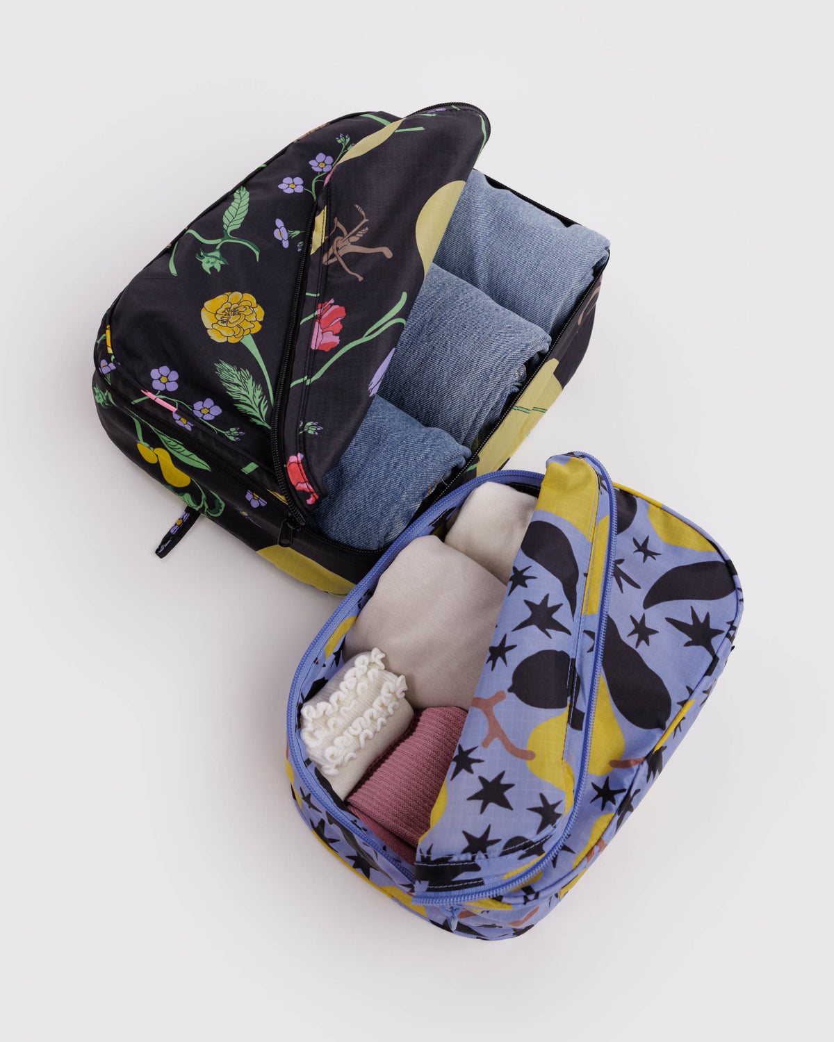 Winter Orchard Packing Cube Set | BAGGU | Packing Cube Set