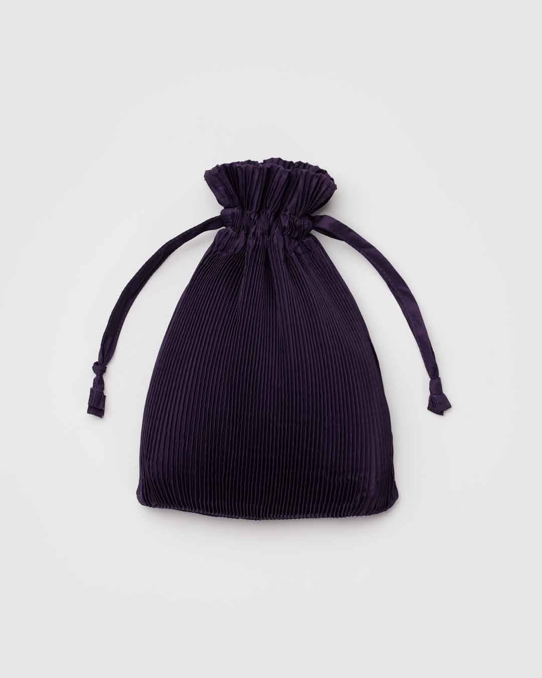 Fig Pleated Baggu