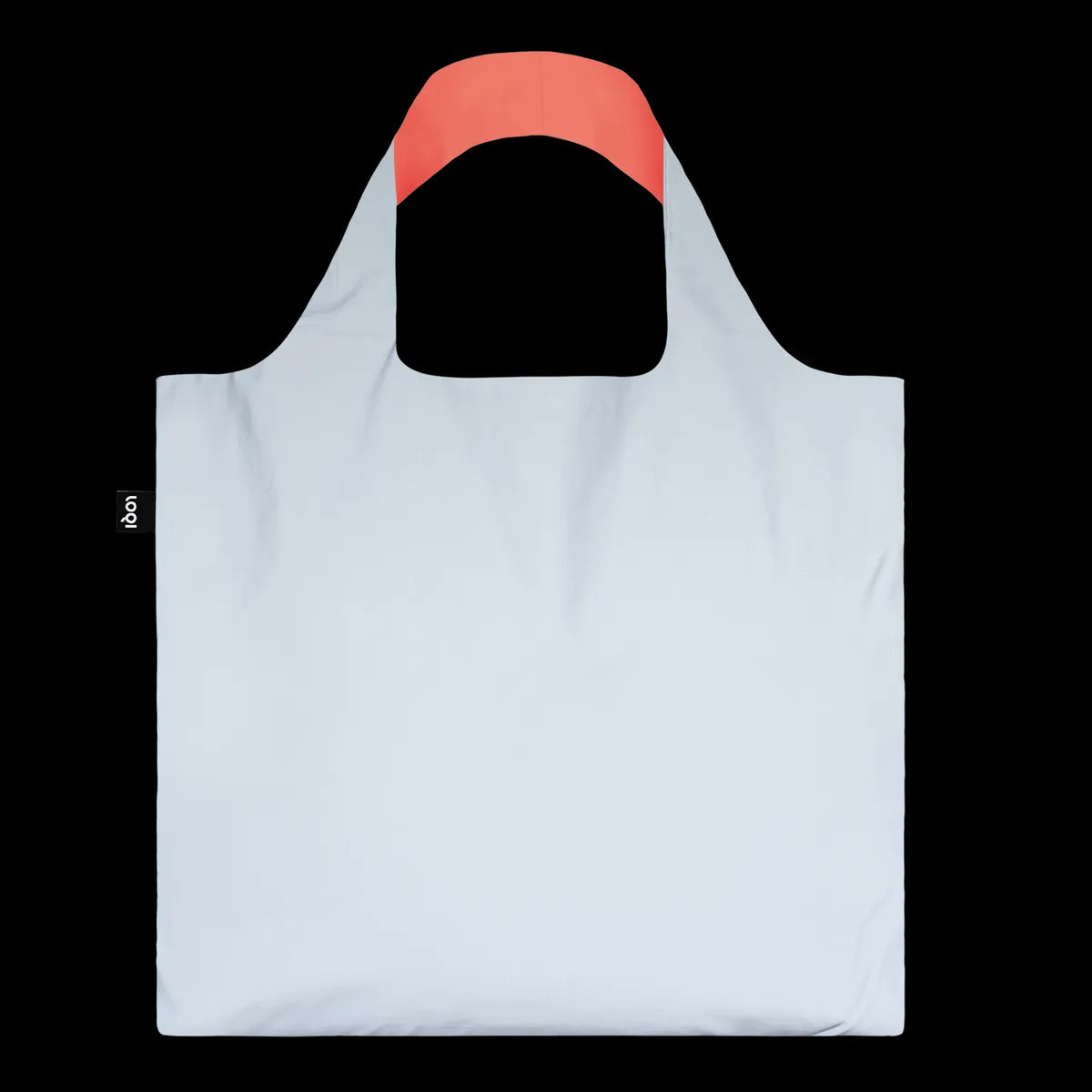 Neon Dark Orange REFLECTIVE Bag | LOQI | Shopping Tote Bag