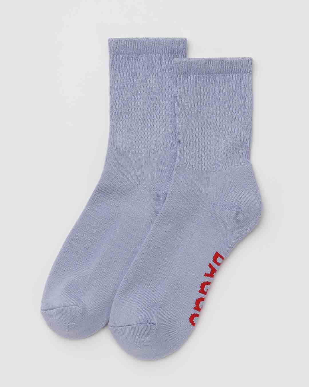 Mist Ribbed Sock