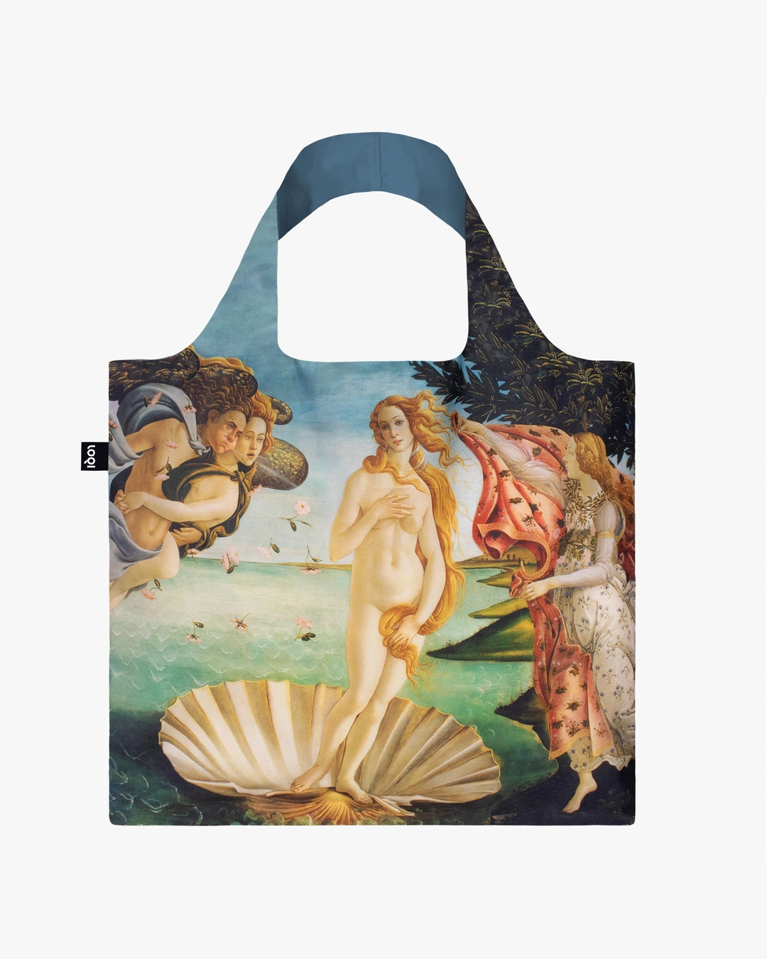 The Birth of Venus by Botticelli Recycled Bag | LOQI | Shopping Tote Bag