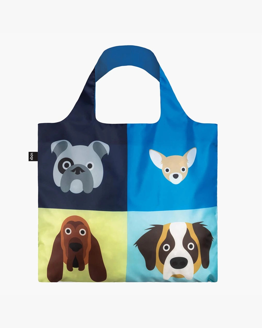 Dogs by STEPHEN CHEETHAM Recycled Bag | LOQI | Shopping Tote Bag