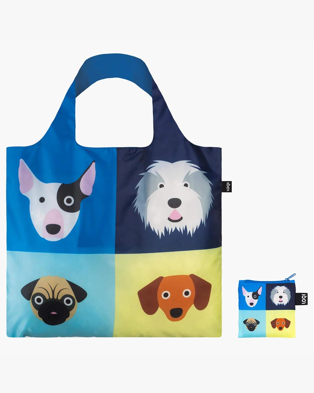 Dogs by STEPHEN CHEETHAM Recycled Bag | LOQI | Shopping Tote Bag