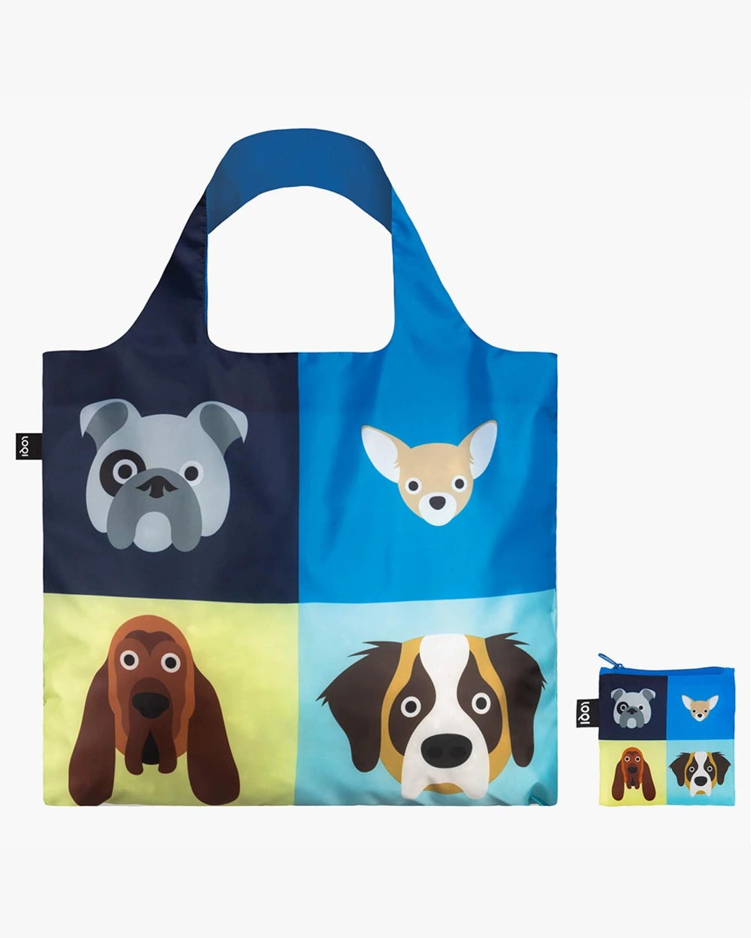 Dogs by STEPHEN CHEETHAM Recycled Bag | LOQI | Shopping Tote Bag