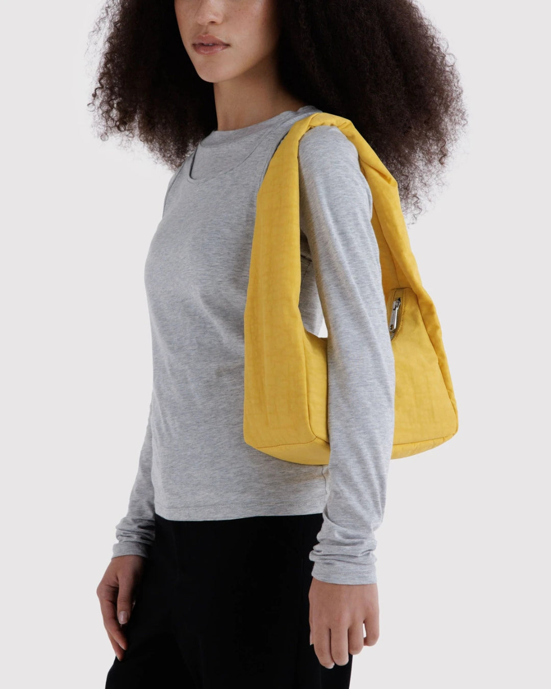 Sunflower Small Nylon Meringue Bag | BAGGU | Small Nylon Meringue Bag