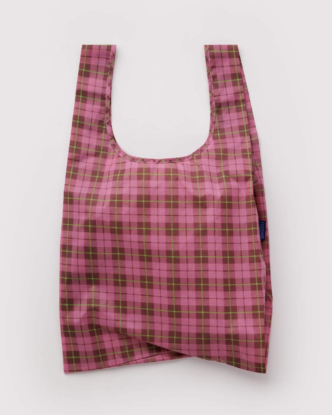 Azalea Pink Tartan Standard BAGGU
