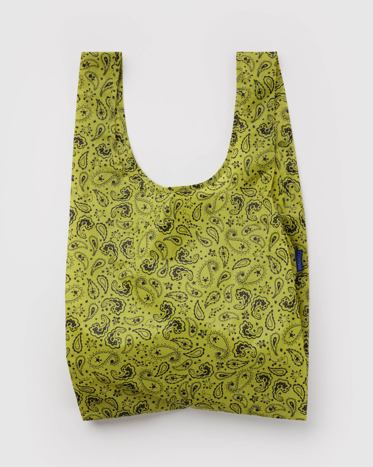 Chartreuse Paisley Standard BAGGU | BAGGU | Standard BAGGU