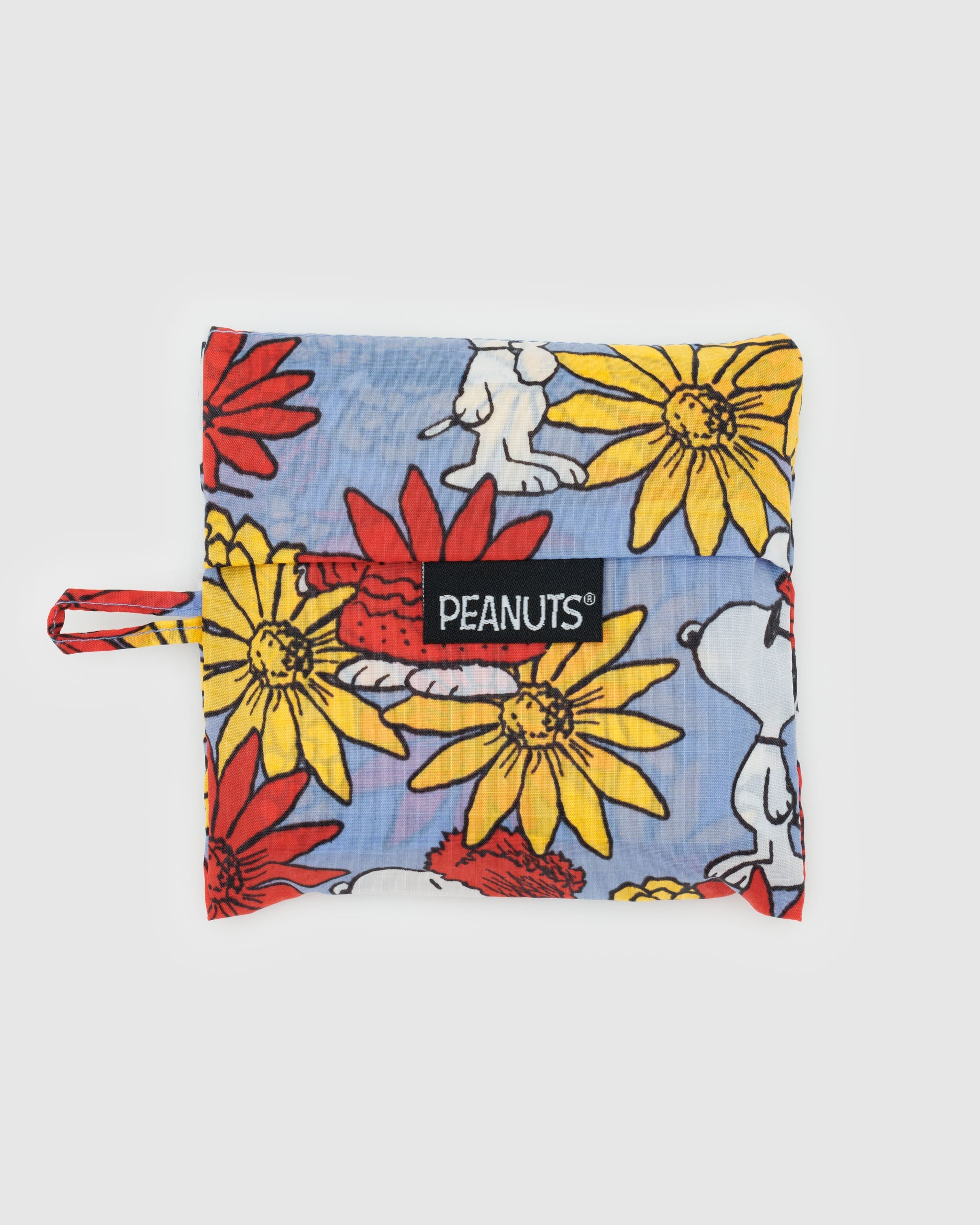 Floral Snoopy Standard BAGGU - FALL 2025 | BAGGU | Shopping Tote Bag