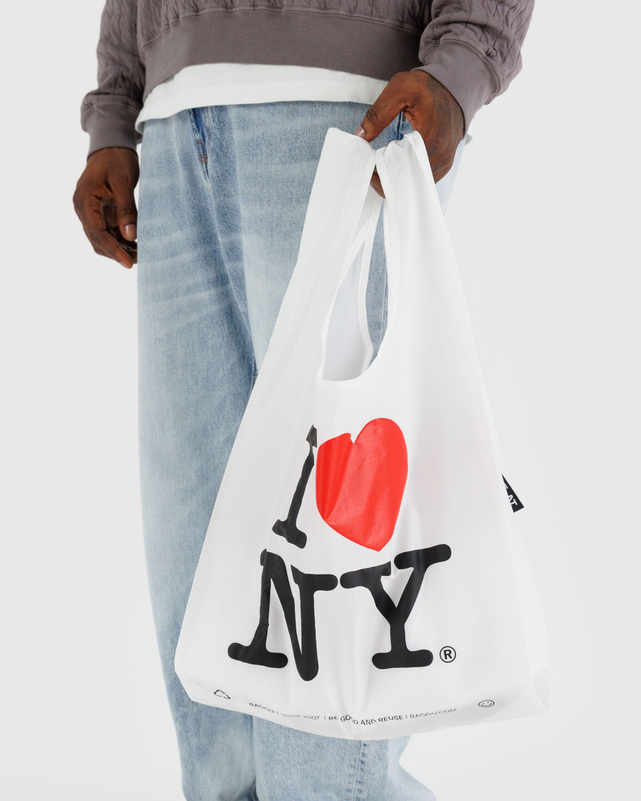 I Love NY Standard BAGGU | BAGGU | Shopping Tote Bag