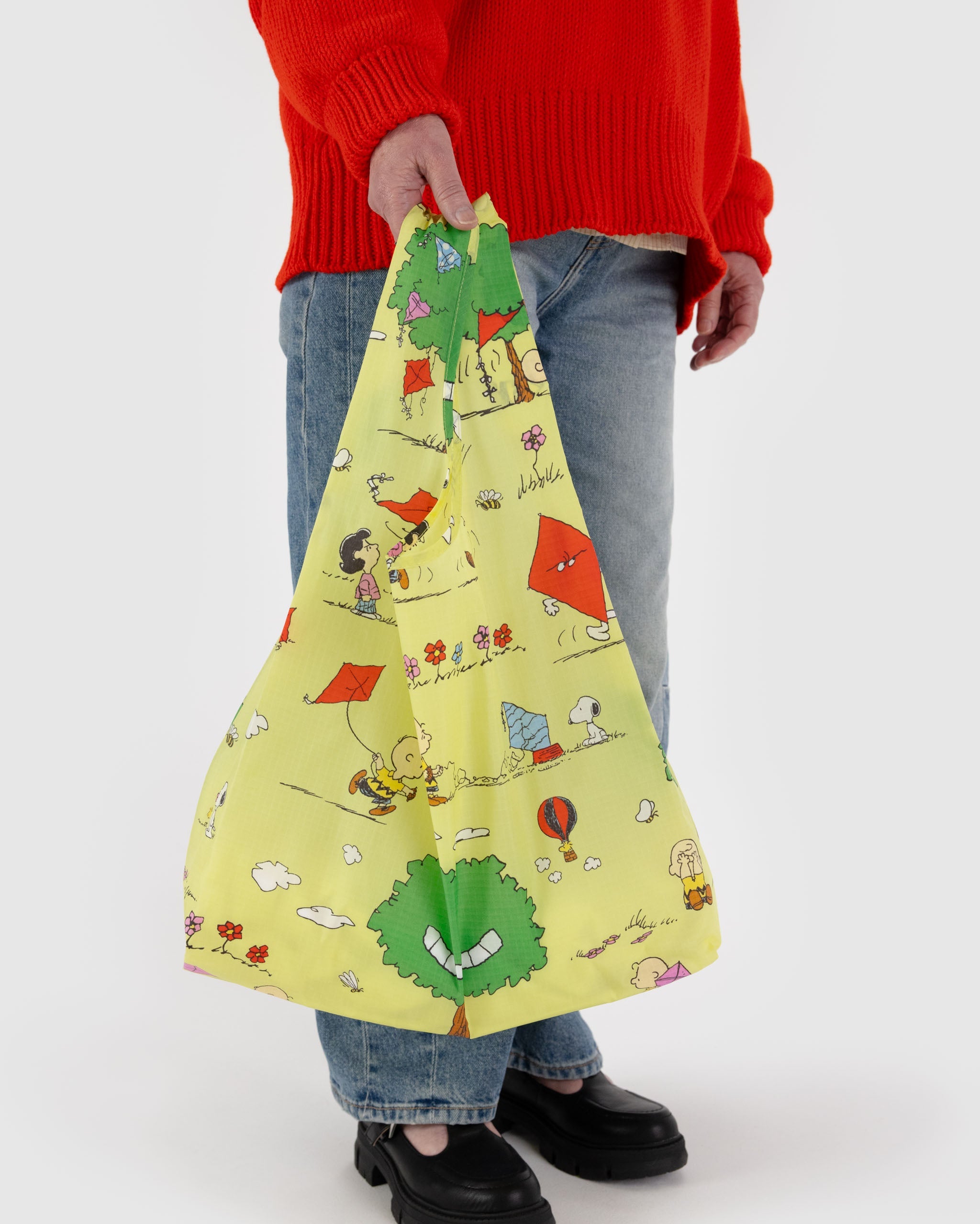 Peanuts Kite Eating Tree Standard BAGGU | BAGGU | Shopping Tote Bag