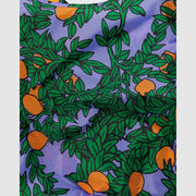 Orange Tree Periwinkle Baggu design