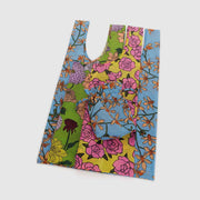 One Garden Flowers Set of three Standard BAGGU featuring the Orchid, Dahlia and Rose designs laid flat