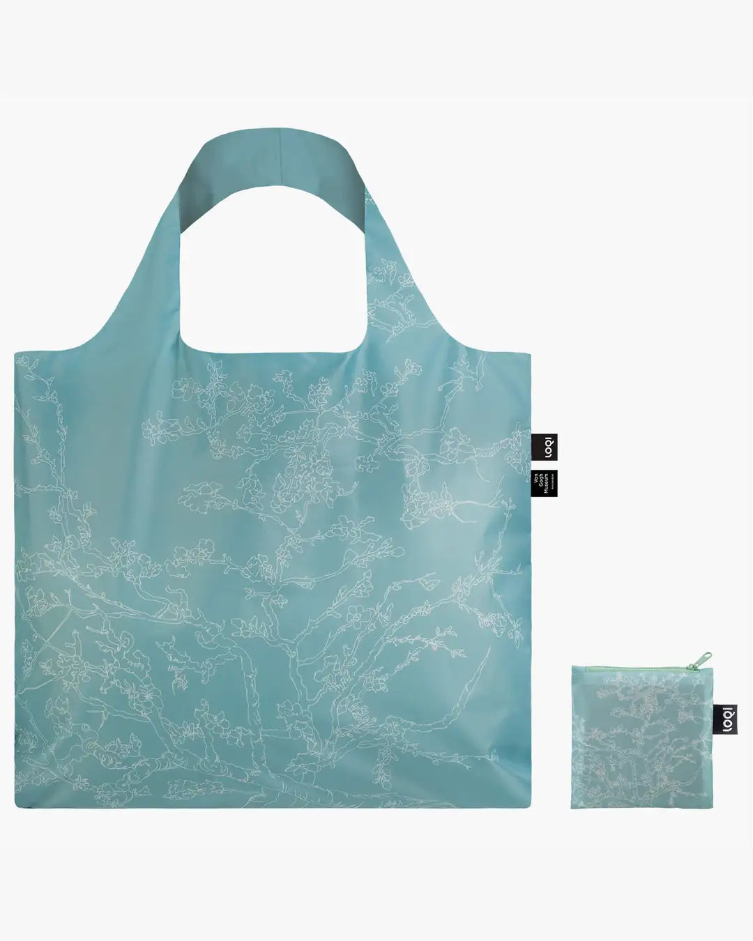 Almond Blossom by Vincent VAN GOGH Recycled Bag | LOQI | Shopping Tote Bag