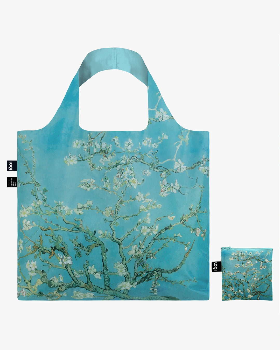 Almond Blossom by Vincent VAN GOGH Recycled Bag | LOQI | Shopping Tote Bag