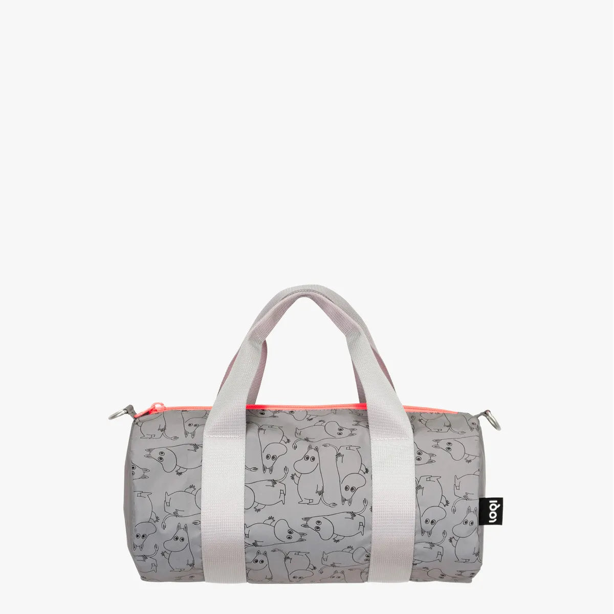 MOOMIN Pattern Reflective Mini Weekender Bag | LOQI | Crossbody Bag