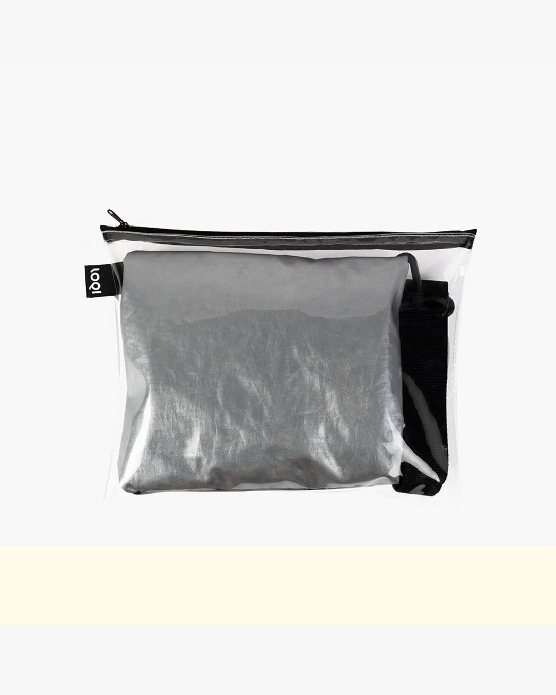 Silver and Rose Gold Reversible Weekender Bag | LOQI | Travel + Overnight Bag