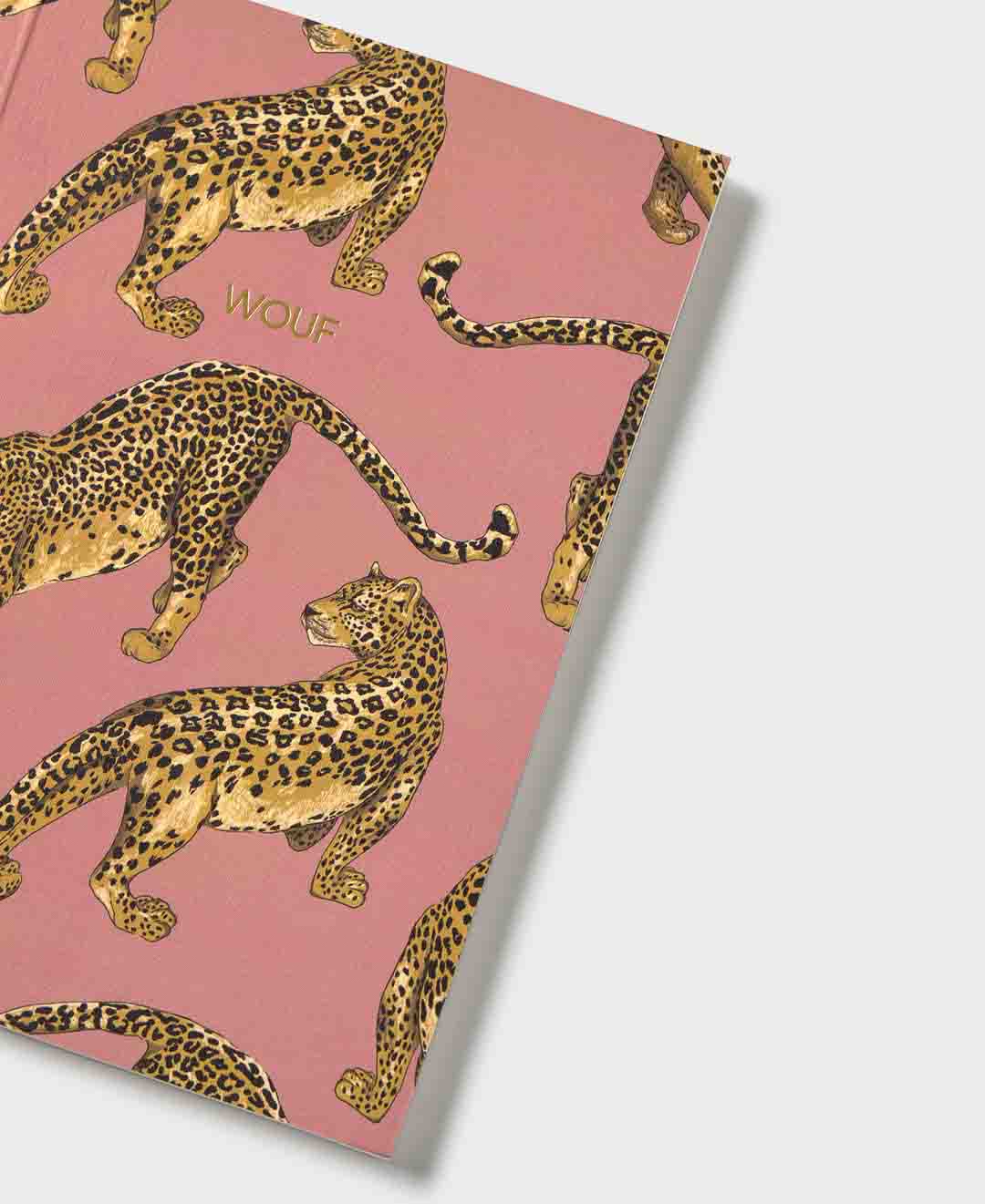 Blush Leopard A5 Paper Notebook WOUF | WOUF | Notebook