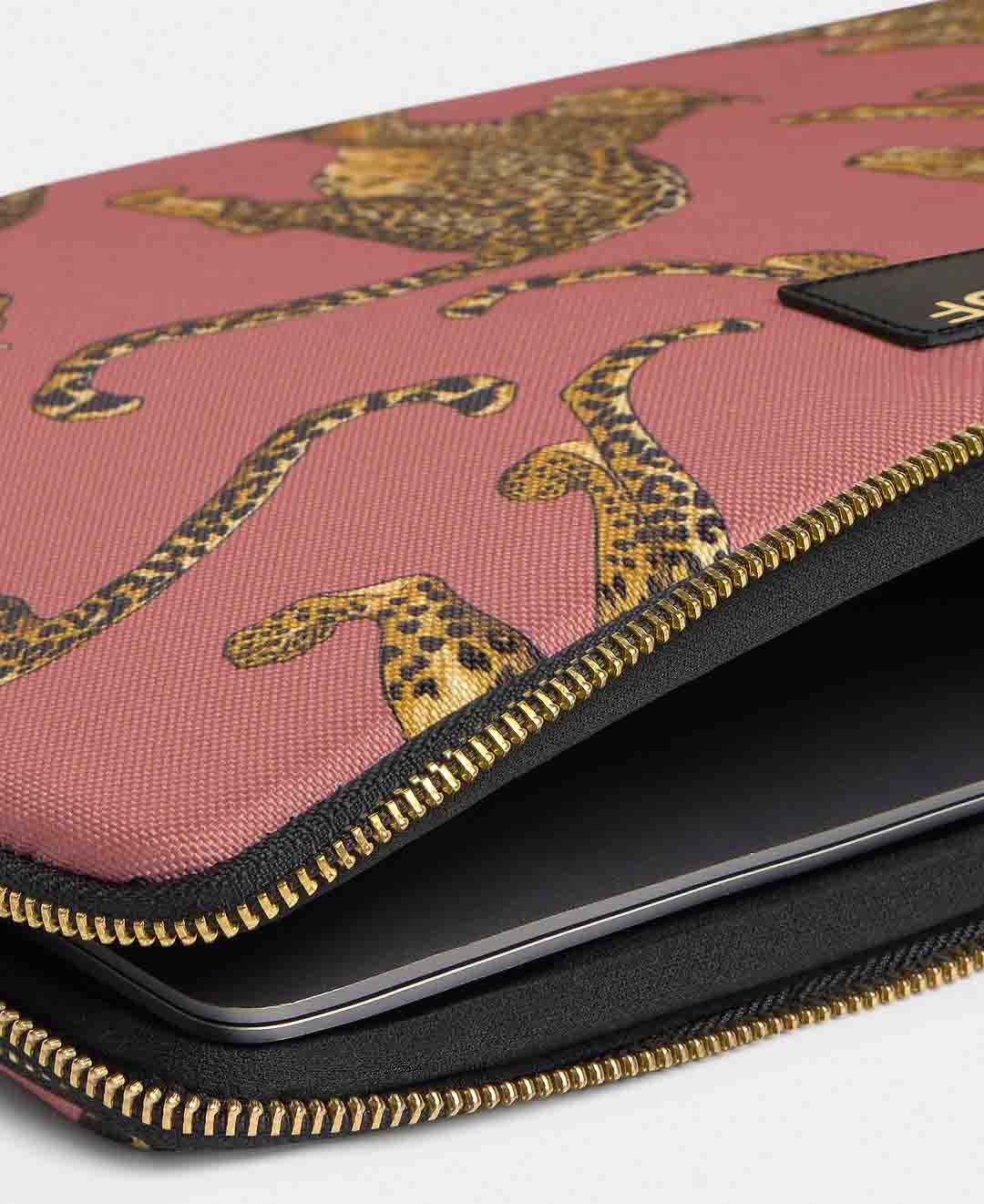Blush Leopard Laptop Sleeve 15" & 16" WOUF | WOUF | Laptop + Tablet Sleeves