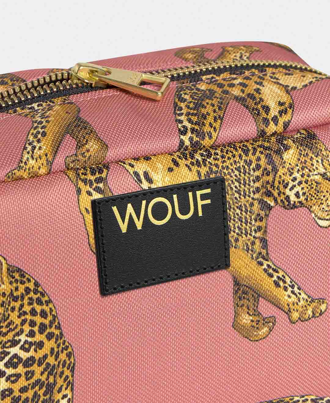 Blush Leopard Toiletry Bag WOUF | WOUF | Toiletry + Washbag