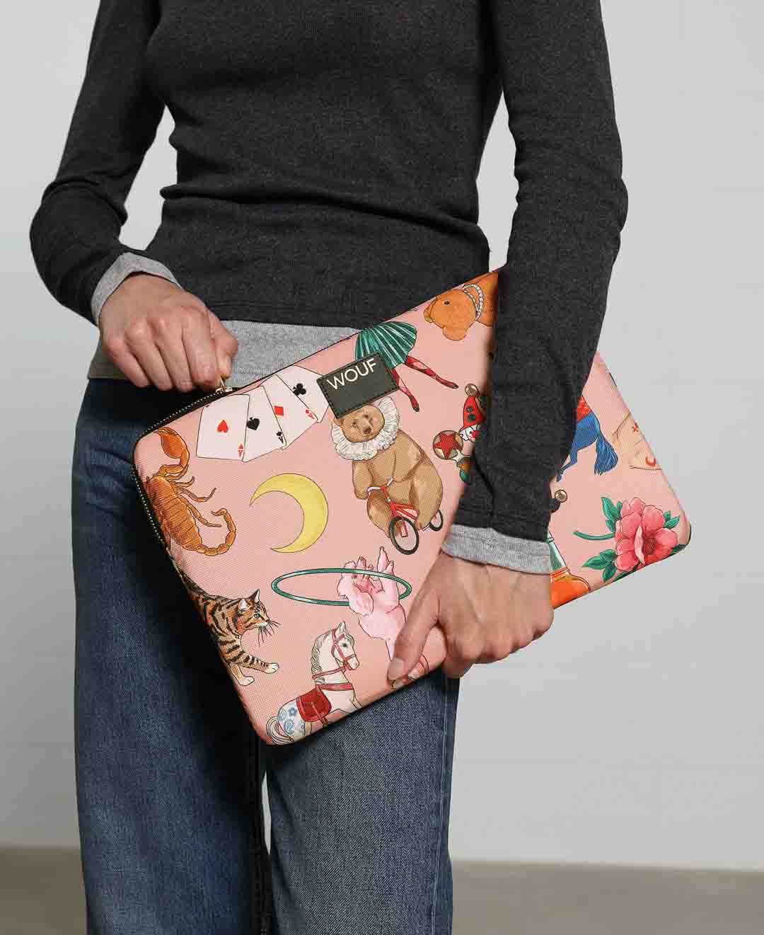 Circus Laptop Sleeve 13" & 14" WOUF | WOUF | Laptop + Tablet Sleeves