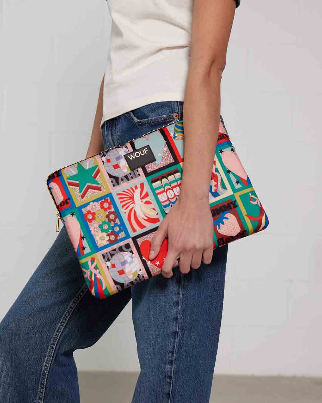 Discobabe Laptop Sleeve 13" & 14" WOUF