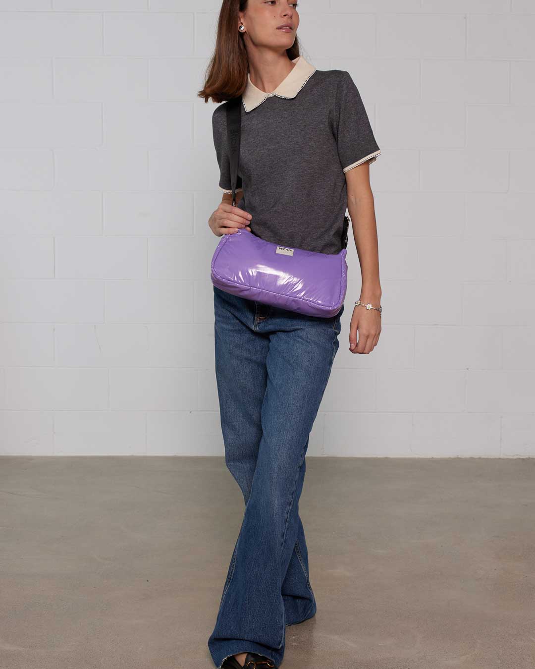 Lavender Shoulder Bag WOUF