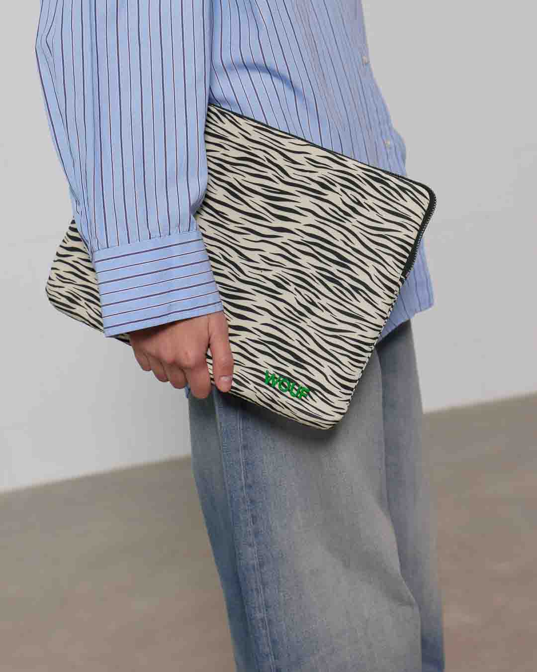 Zebra Hit Laptop Sleeve 13" & 14" WOUF
