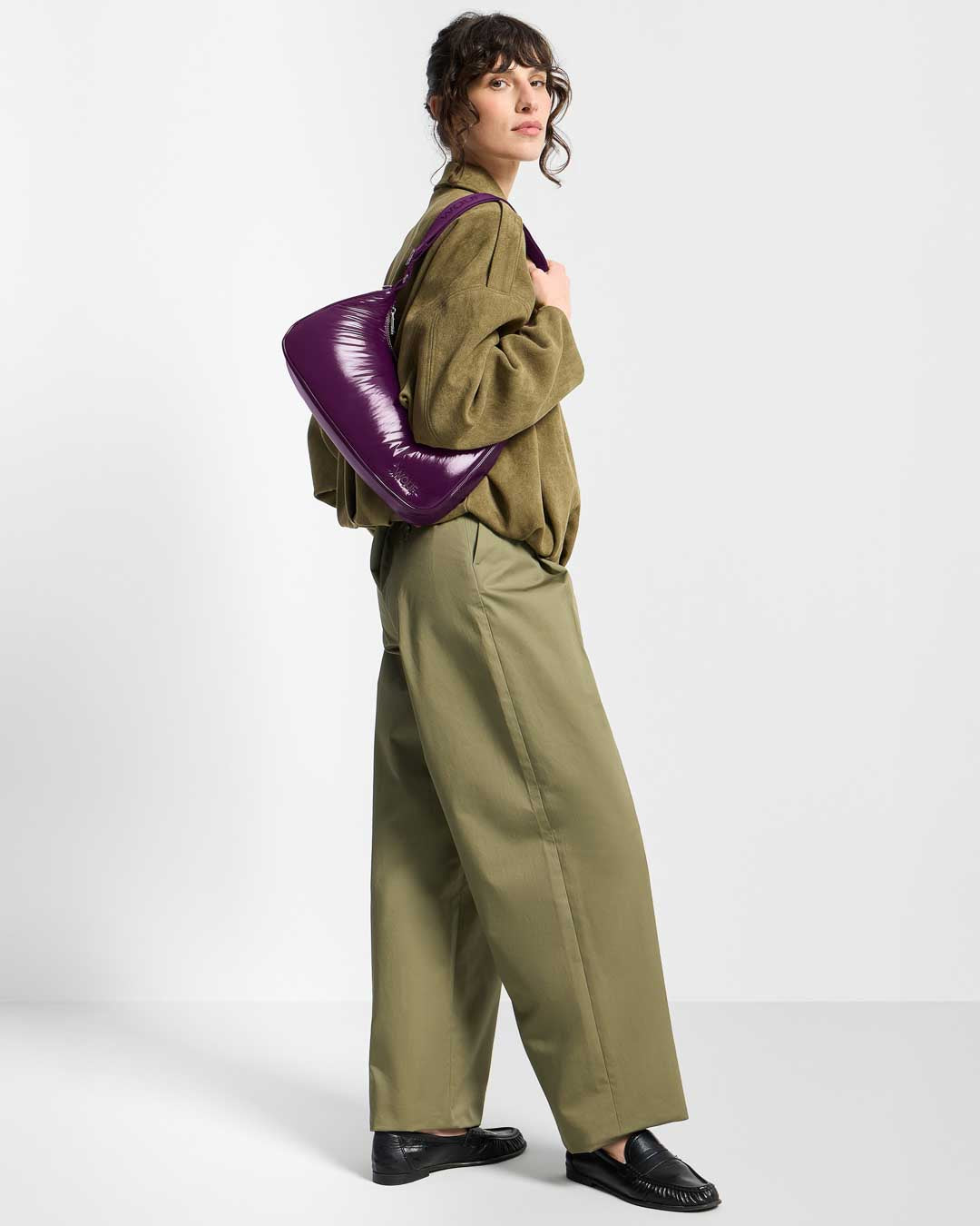 Plum Crossbody Bag