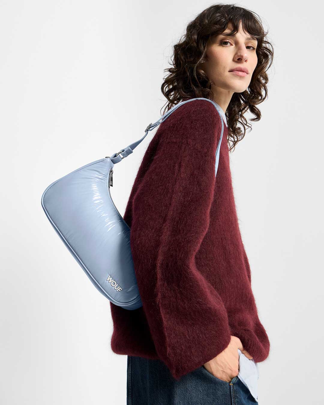 Steel Crossbody Bag
