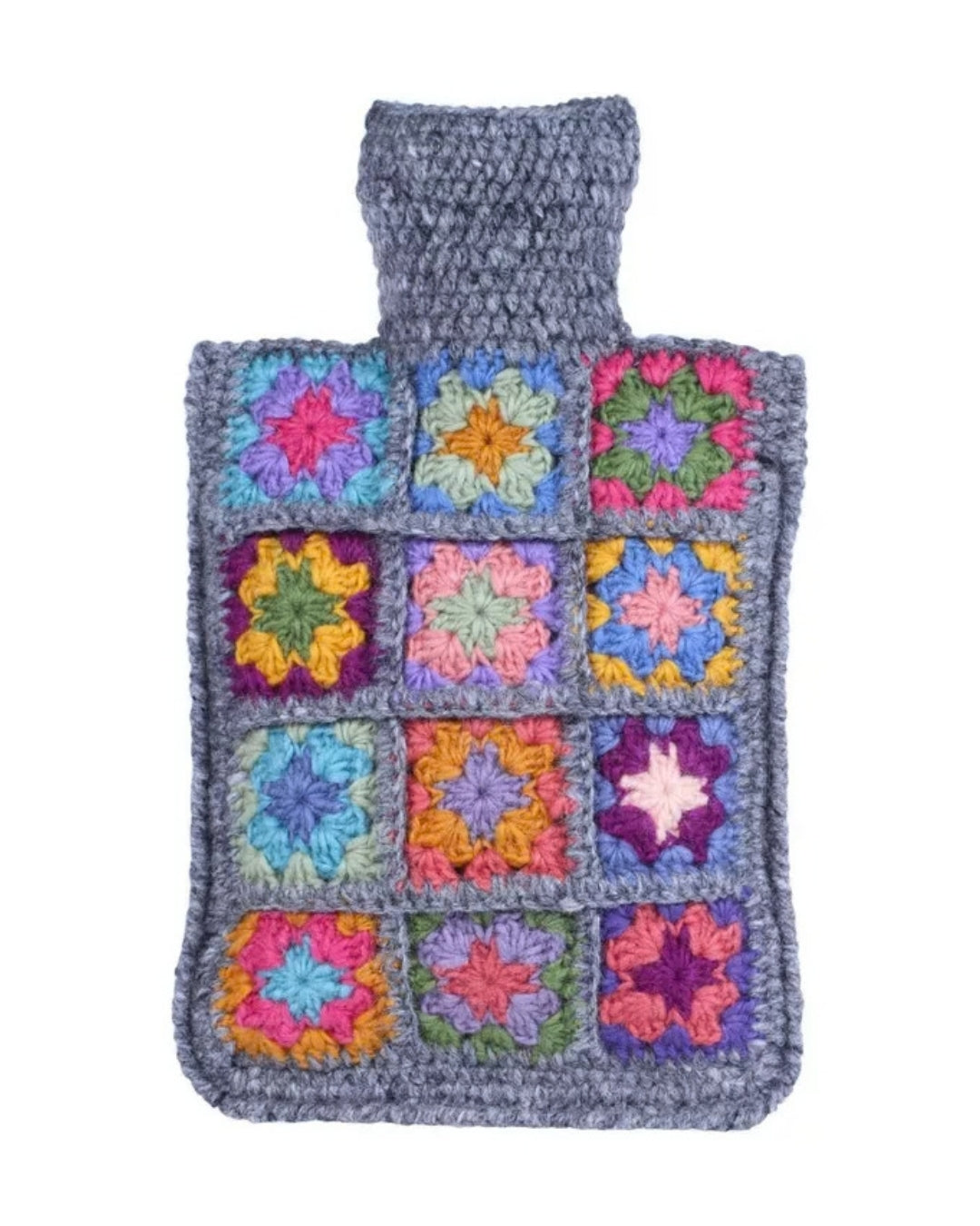Bright Woodstock Hot Water Bottle Cover Pachamama