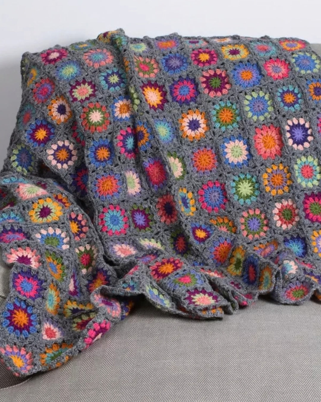 Bright Woodstock Throw Pachamama