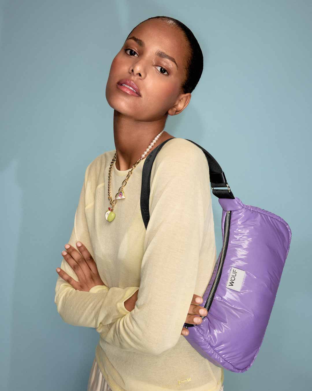 Lavender Shoulder Bag WOUF