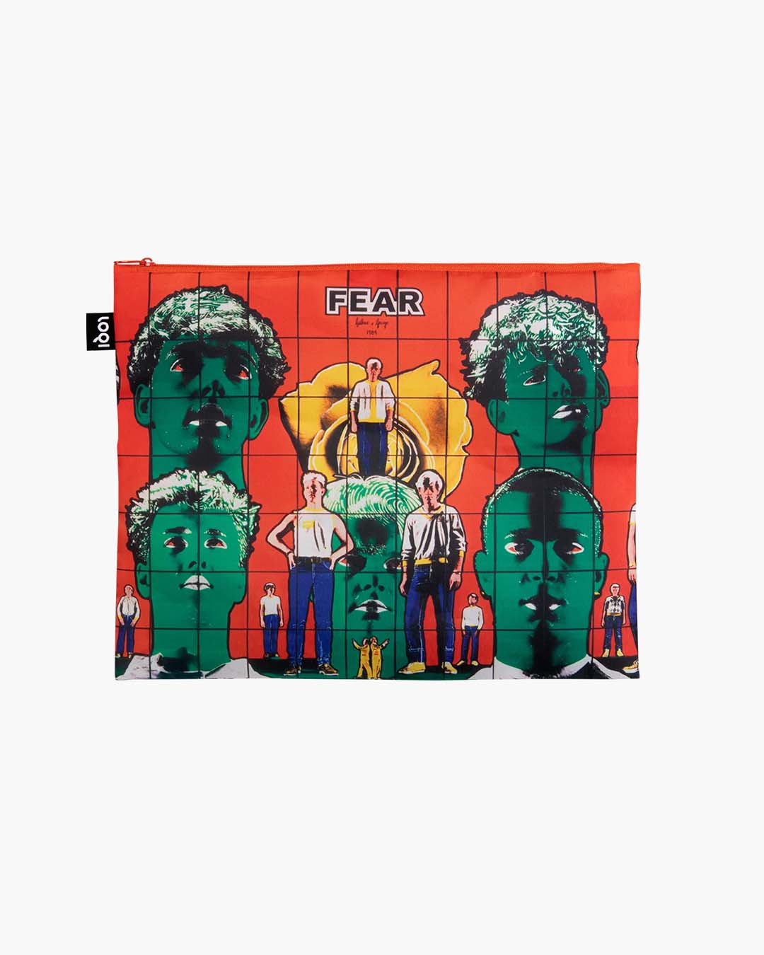 GILBERT & GEORGE Death, Hope, Life, Fear Recycled Zip Pockets