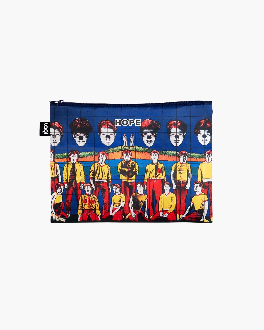 GILBERT & GEORGE Death, Hope, Life, Fear Recycled Zip Pockets