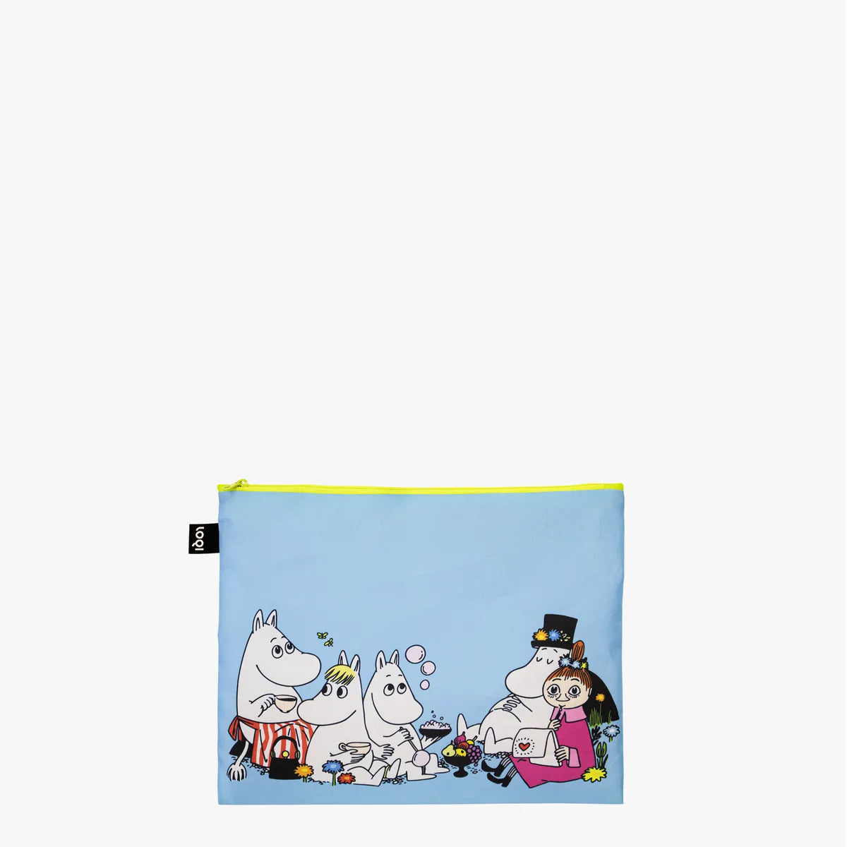 Moomin Together Set of 3 Recycled Zip Pockets