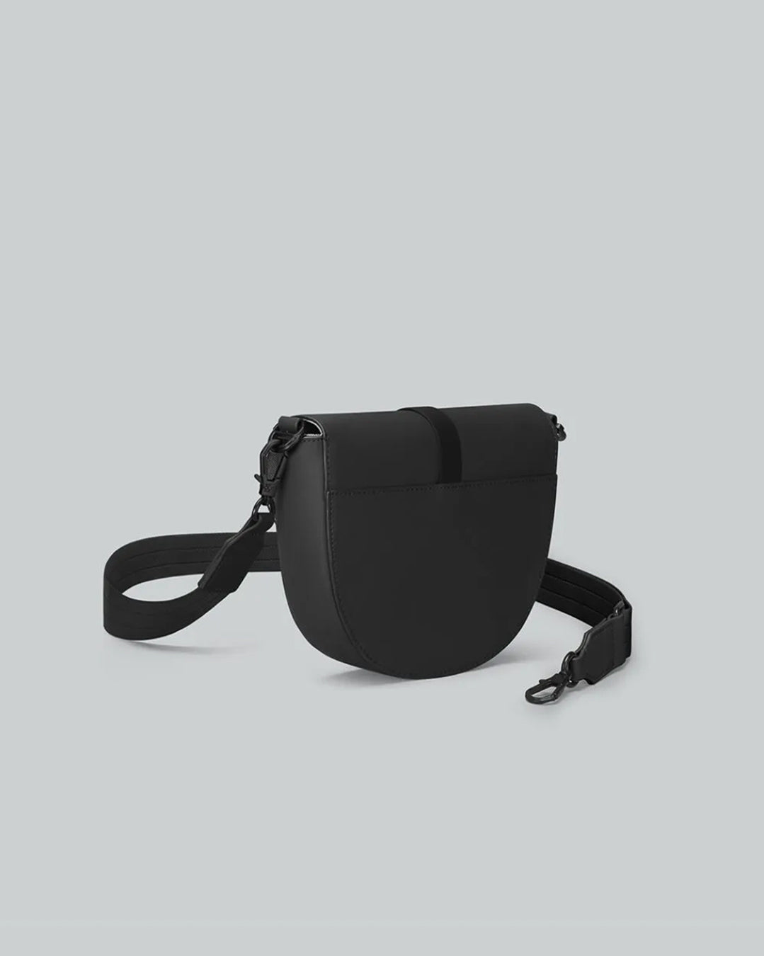 Black Spläsh Moon Waterproof Crossbody Bag