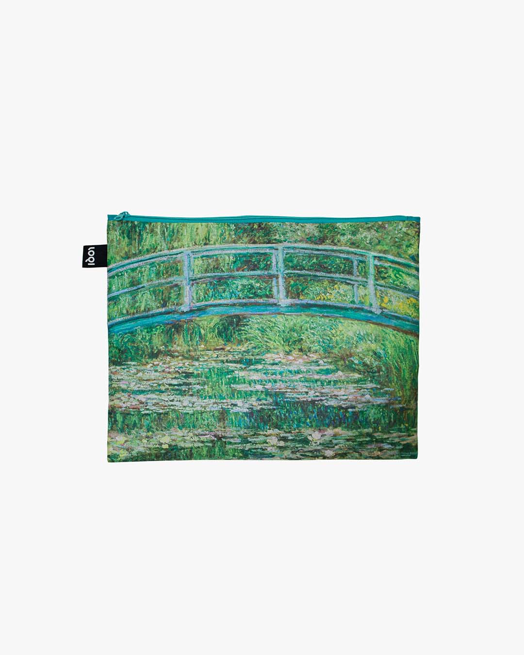 Claude Monet Recycled Zip Pockets LOQI