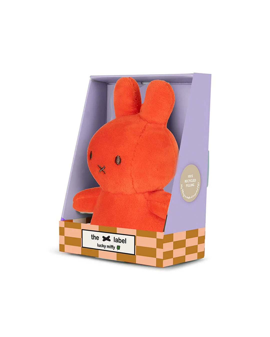 Miffy Bright Coral Lucky Charm in Giftbox 10cm