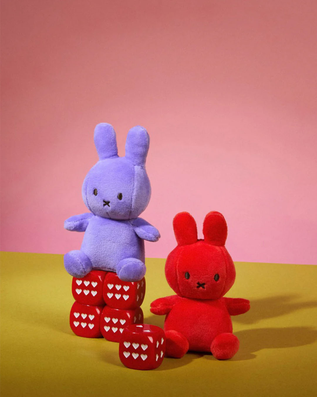 Miffy Bright Coral Lucky Charm in Giftbox 10cm