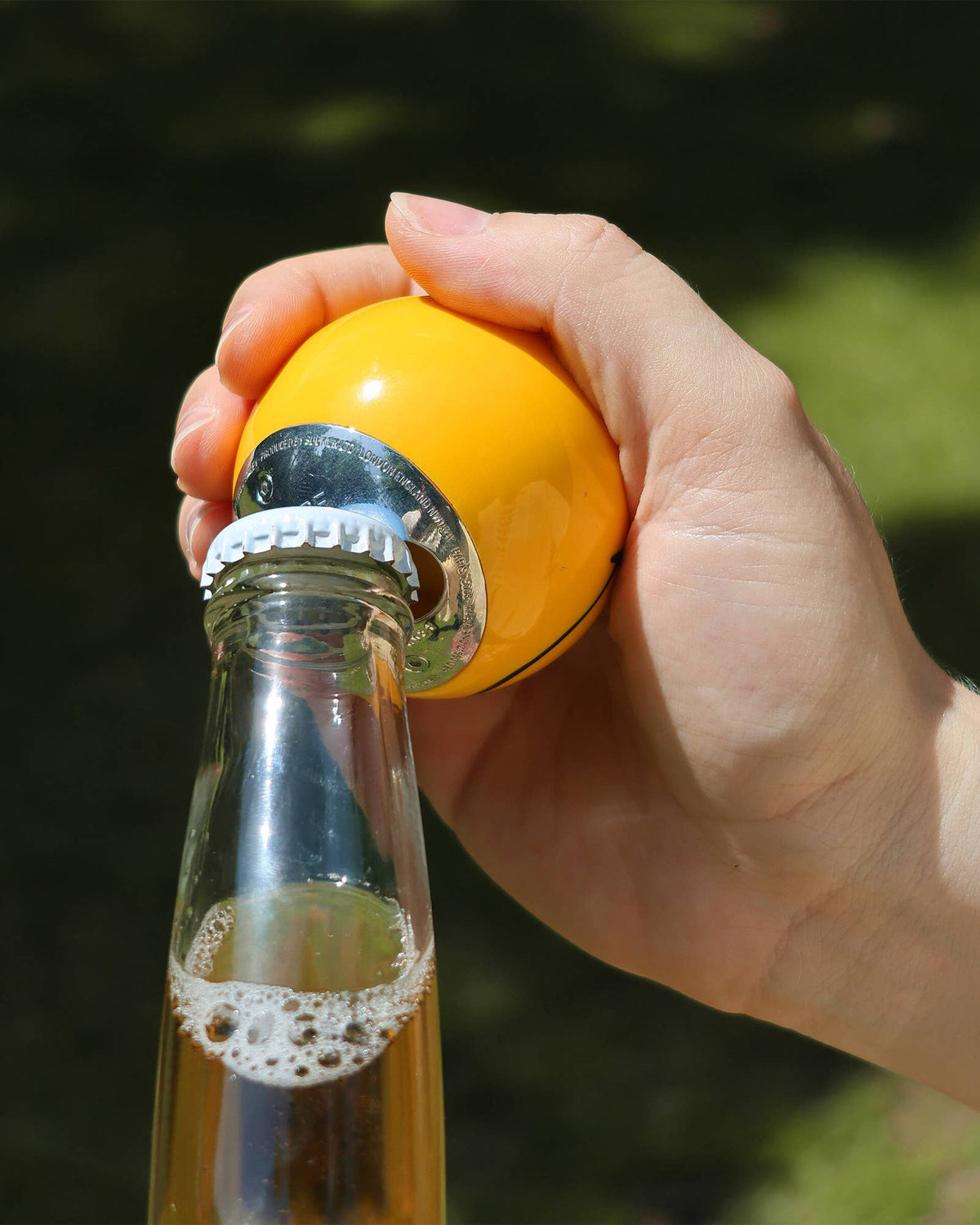 Smiley Pool Ball Bottle Opener