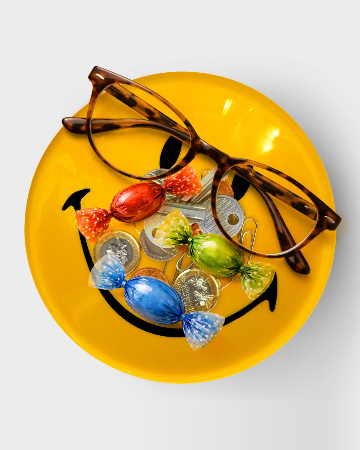 Smiley Coin Tray