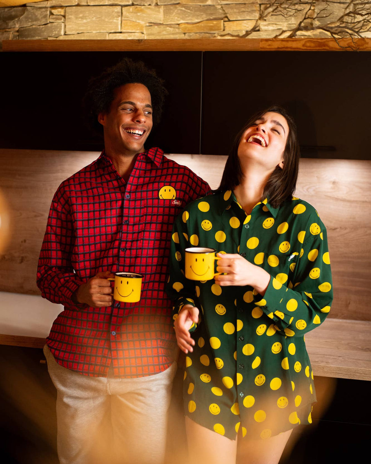 Smiley Enamel Mug