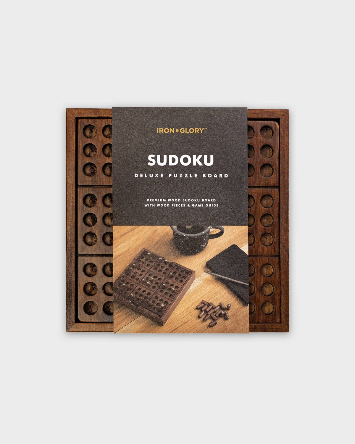 Iron & Glory Wooden Sudoku Puzzle