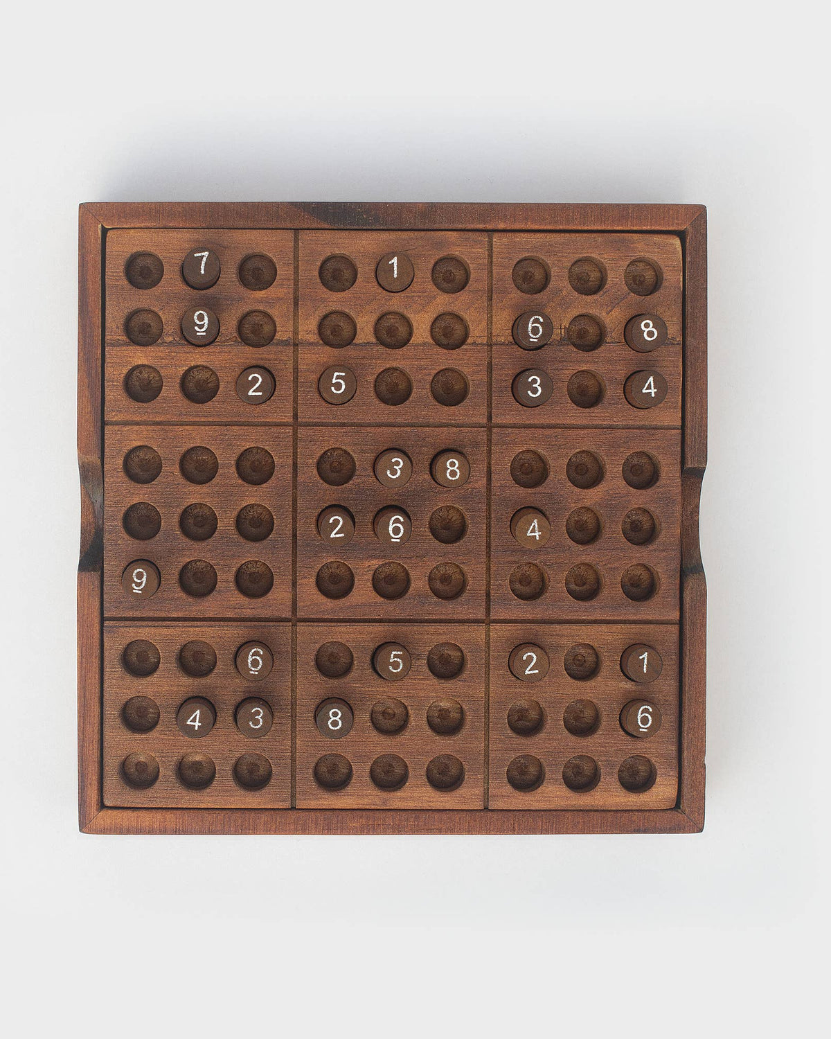 Iron & Glory Wooden Sudoku Puzzle