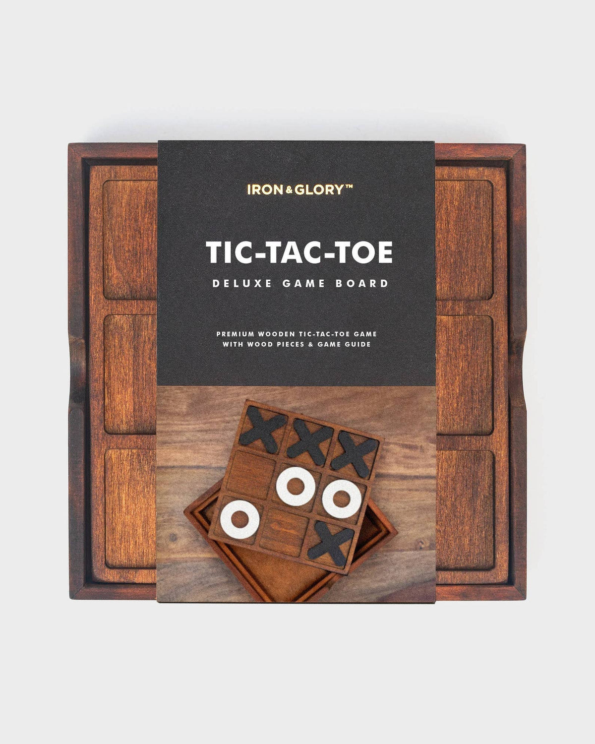 Iron & Glory Wooden Noughts & Crosses