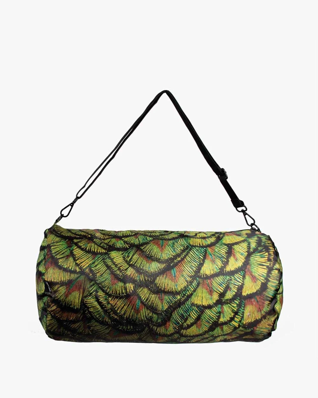Butterflies + Peafowl by National Geographic Reversible Weekender Bag | LOQI | Travel + Overnight Bag
